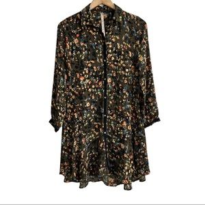 Uncle Frank Floral Long Sleeve Dress (XS)